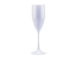 Taça Champanhe 180ml Gold Branco Inusi