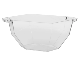  Cooler Vértice 7 Litros  Natural Acrílico 