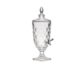 Suqueira de Vidro 4,8 Litros Plasvale 