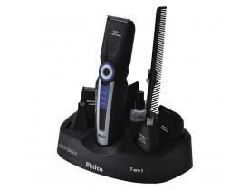 Aparador e Cortador de Pelos Multi Groom 7 em 1 Bivolt Philco