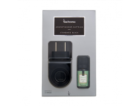 Aromatizador de Ambiente Elétrico Standard Black com Essência Bamboo Via Aroma