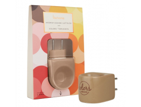 Aromatizador de Ambiente Elétrico Colors Terracota Bege Via Aroma