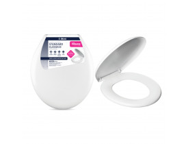 Assento Sanitário Standard Clássico Branco Primafer