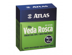 Fita Veda Rosca 18mm X 10 metros Atlas