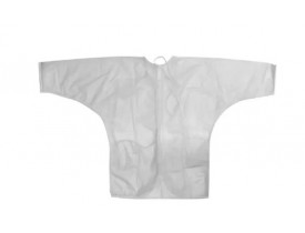 Avental Plástico Infantil com Mangas P 49X54cm Lembi