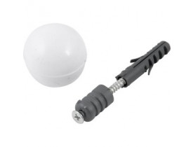 Batente de Porta Redondo Completo Branco Vonder