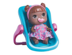 Babys Collection Mini Bebê Conforto Negra Super Toys