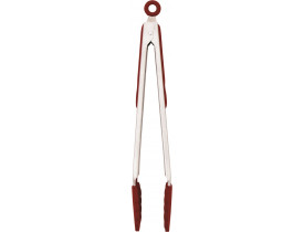 Pegador Pinça de Silicone Vermelho Mundiart