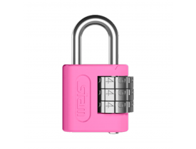 Cadeado com Segredo 25mm Rosa Stam