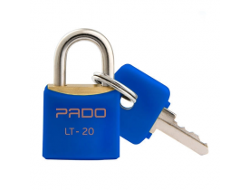 Cadeado 20mm Azul Pado