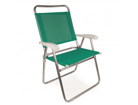Cadeira Master Alumínio Plus Fashion 58x61x94cm Mor Cor Sortida