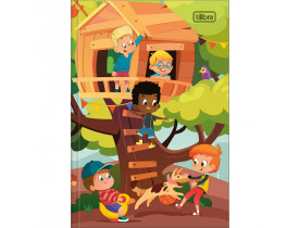 Caderno Brochura 96 Folhas Capa Dura 1/4 Sapeca Tilibra Cor Sortida