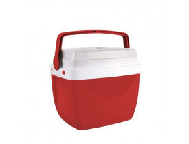 Caixa Térmica 12 litros Vermelha 24X29X33cm Mor