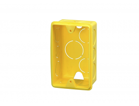 Caixa de Luz 4X2 para Eletroduto Flexível Corrugado Amarelo Krona