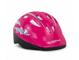 Capacete Infantil Nathor Rosa e Preto