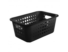 Cesta Organizadora Ou Martiplast MD 29x19,5x12,5cm Preta CO430