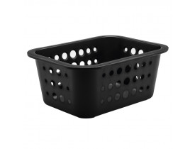 Cesta Organizadora Ou Martiplast PQ 18,5x14,5x8cm Preta CO410
