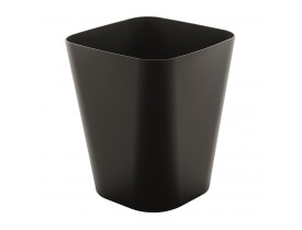 Cesto de Lixo Izzy Ou Martiplast 23,5x23,5x29,5cm Preto LX200