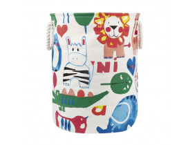 Cesto Multiuso Animais 38X49cm Mor