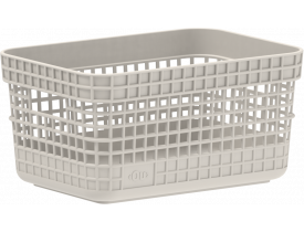 Cesto Organizador Grid Bege  2,5L <OU>