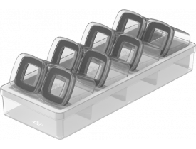 Organizador de Temperos p/ Gaveta Clear - Ou Martiplast