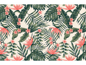 Contact 45cm x 10,0 metros Folhagem Tropical Plavitec