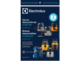 Saco para Aspirador de Pó 3 unidades Descartável CSE10 Electrolux