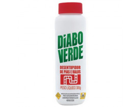 Desentupidor Granulado para Pias e Ralos 300g Diabo Verde