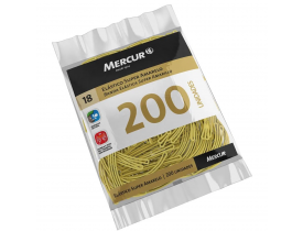 Elástico Super Amarelo N18 com 200 unidades Mercur