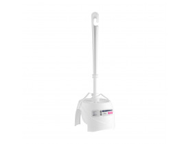 Escova Sanitária com Suporte Branco Primafer