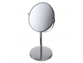 Espelho de Aumento Dupla Face com Pedestal Mor