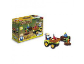 Fazenda: Trator Hortifruti | Blocos de Montar Xalingo