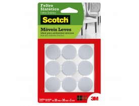 Feltro Sintético para Móveis Leves Redondo 3M