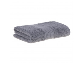 Toalha de Rosto Fio Penteado 48X85cm Cinza Buddemeyer