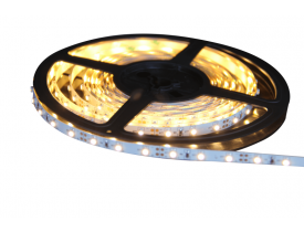 Fita Led 12V 4,8 W/m 3000K Luz Amarela Quente 5 metros Cristallux