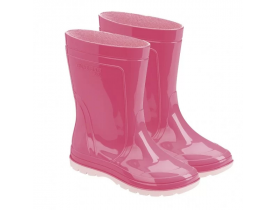 Bota Galocha Infantil 23/24 com Forro Rosa Jetsky Grendene