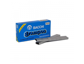Grampos para Papel 26/6 Galvanizados 5000 unidades Bacchi