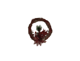 Guirlanda 22cm Vermelho D&A