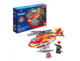 Helicóptero Resgate Rápido 2 em 1 | Bombeiros | Xalingo