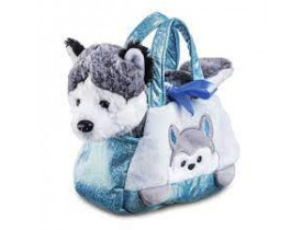 Cutie Handbag Husky Bolsa Azul | Multilaser