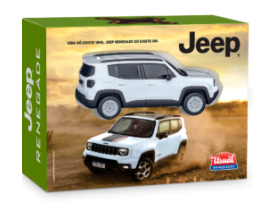 Jeep Renegade Com Chaveiro Usual Brinquedos