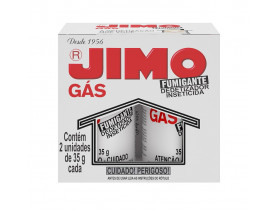 Gás Fumigante Dedetizador com 2 unidades Jimo