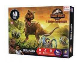 Quebra-cabeça 60 peças: Camp Cretaceous Jurassic World | Mimo