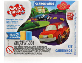 Super Massa Kit Carrinhos Estrela