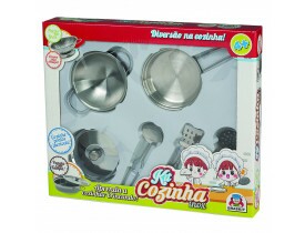 Diversão na Cozinha: Kit Cozinha Inox | Braskit