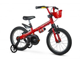 Bicicleta Infantil Lady Nathor Aro 16 Vermelha