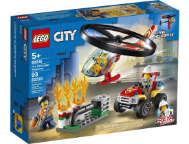 Lego City Combate ao fogo c/ Helicóptero 