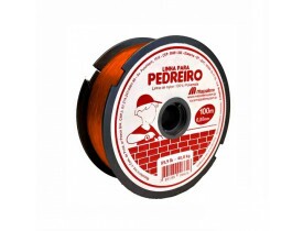 Linha de Nylon para Pedreiro 0,80mmX100M Laranja Mazzaferro