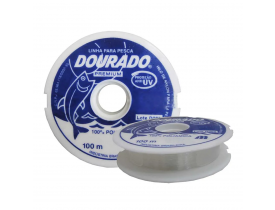 Linha para Pesca Dourado Premium 0,60mmX100M Branco Mazzaferro