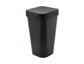 Lixeira Izzy 15 litros Preto 23X24X44cm Ou Martiplast